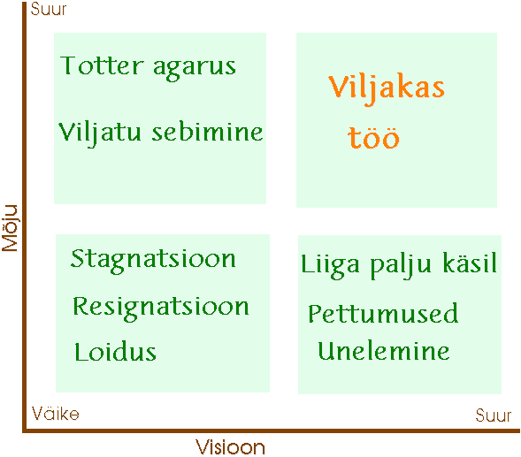 Mõju ja visiooni kooskõla